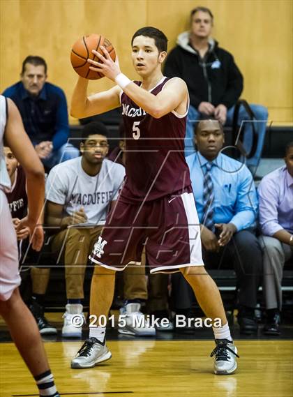 Thumbnail 3 in MacDuffie vs Bridgton Academy (St Andrew's Holiday Classic) photogallery.