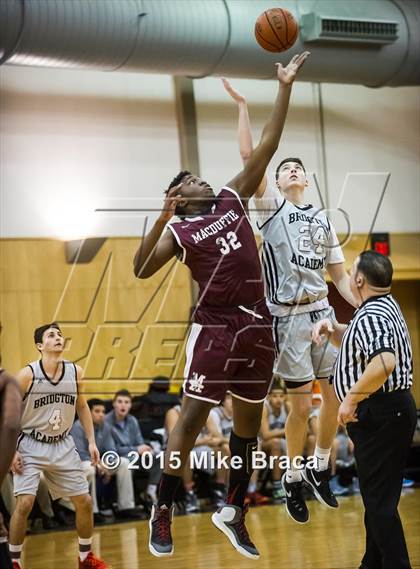 Thumbnail 1 in MacDuffie vs Bridgton Academy (St Andrew's Holiday Classic) photogallery.