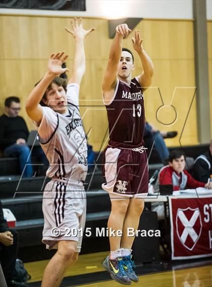 Thumbnail 2 in MacDuffie vs Bridgton Academy (St Andrew's Holiday Classic) photogallery.