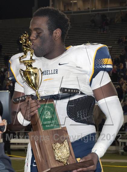 Thumbnail 3 in Whitmer vs. Archbishop Moeller (OHSAA D1 Final) photogallery.