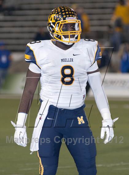 Thumbnail 3 in Whitmer vs. Archbishop Moeller (OHSAA D1 Final) photogallery.