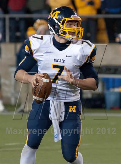 Thumbnail 1 in Whitmer vs. Archbishop Moeller (OHSAA D1 Final) photogallery.