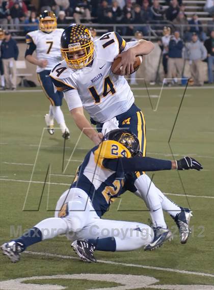 Thumbnail 1 in Whitmer vs. Archbishop Moeller (OHSAA D1 Final) photogallery.
