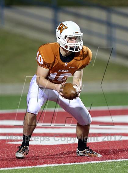 Thumbnail 3 in Allen vs. Round Rock Westwood (UIL 5A Division 1 Regional Playoff) photogallery.