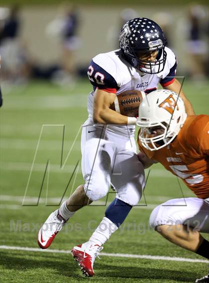 Thumbnail 2 in Allen vs. Round Rock Westwood (UIL 5A Division 1 Regional Playoff) photogallery.