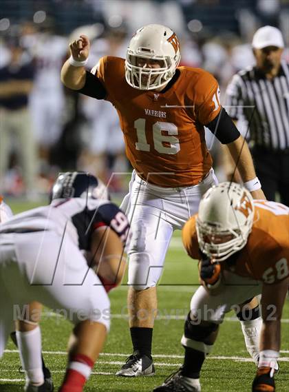Thumbnail 2 in Allen vs. Round Rock Westwood (UIL 5A Division 1 Regional Playoff) photogallery.