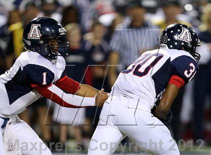 Thumbnail 2 in Allen vs. Round Rock Westwood (UIL 5A Division 1 Regional Playoff) photogallery.