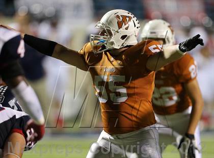 Thumbnail 2 in Allen vs. Round Rock Westwood (UIL 5A Division 1 Regional Playoff) photogallery.