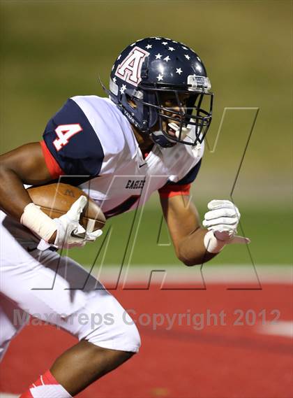 Thumbnail 1 in Allen vs. Round Rock Westwood (UIL 5A Division 1 Regional Playoff) photogallery.