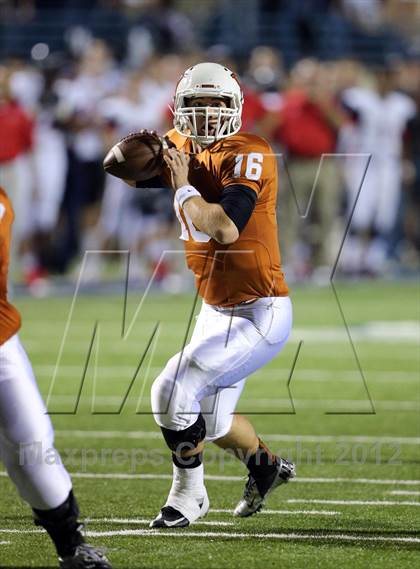 Thumbnail 1 in Allen vs. Round Rock Westwood (UIL 5A Division 1 Regional Playoff) photogallery.