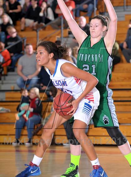Thumbnail 2 in Ponderosa vs. Folsom (Lady Bulldogs Winter Classic) photogallery.