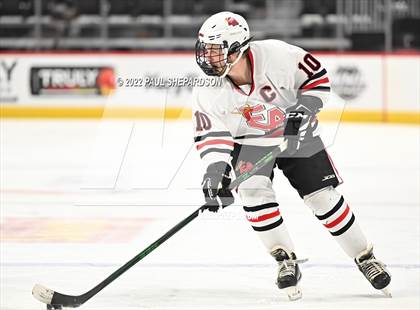 Thumbnail 1 in Denver East vs. Valor Christian (CHSAA 5A State Final Game) photogallery.