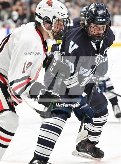 Thumbnail 2 in Denver East vs. Valor Christian (CHSAA 5A State Final Game) photogallery.