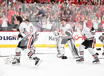 Thumbnail 1 in Denver East vs. Valor Christian (CHSAA 5A State Final Game) photogallery.