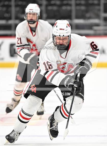 Thumbnail 1 in Denver East vs. Valor Christian (CHSAA 5A State Final Game) photogallery.