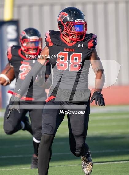 Thumbnail 3 in Wagner vs Flour Bluff (UIL 5A Region 4 Division 1 Area Playoff) photogallery.
