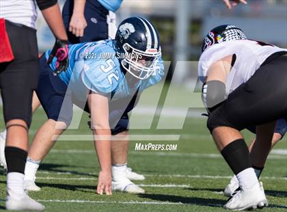 Thumbnail 1 in Johnston City @ Mater Dei (IHSA 2A Second Round Playoff) photogallery.
