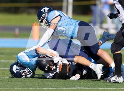Thumbnail 3 in Johnston City @ Mater Dei (IHSA 2A Second Round Playoff) photogallery.