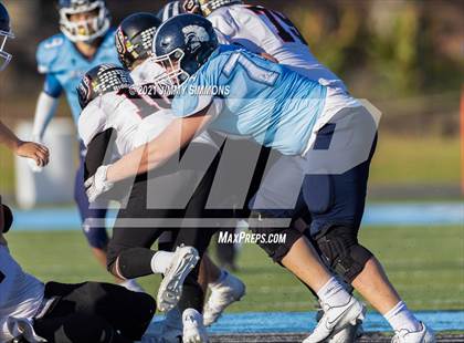 Thumbnail 3 in Johnston City @ Mater Dei (IHSA 2A Second Round Playoff) photogallery.
