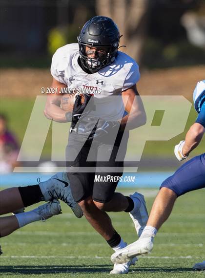 Thumbnail 3 in Johnston City @ Mater Dei (IHSA 2A Second Round Playoff) photogallery.