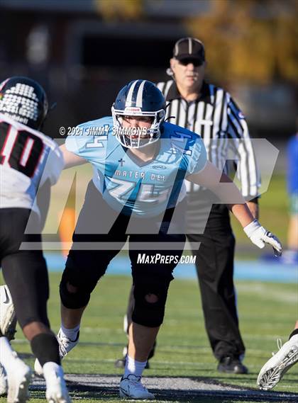 Thumbnail 2 in Johnston City @ Mater Dei (IHSA 2A Second Round Playoff) photogallery.