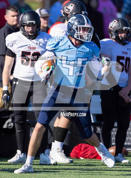 Thumbnail 3 in Johnston City @ Mater Dei (IHSA 2A Second Round Playoff) photogallery.