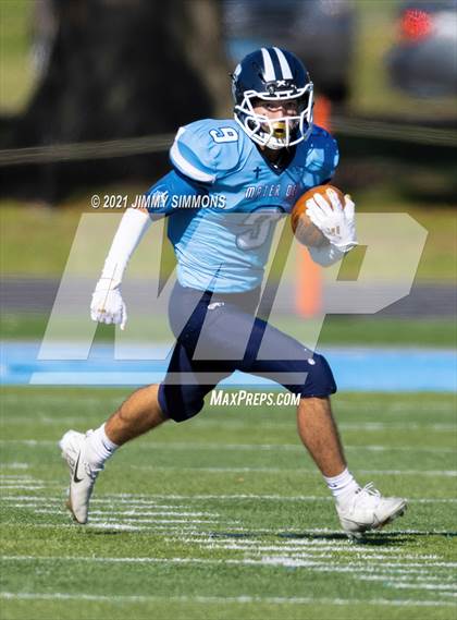 Thumbnail 1 in Johnston City @ Mater Dei (IHSA 2A Second Round Playoff) photogallery.