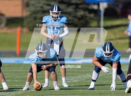 Thumbnail 3 in Johnston City @ Mater Dei (IHSA 2A Second Round Playoff) photogallery.