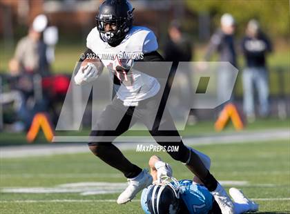 Thumbnail 2 in Johnston City @ Mater Dei (IHSA 2A Second Round Playoff) photogallery.