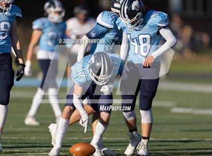Thumbnail 3 in Johnston City @ Mater Dei (IHSA 2A Second Round Playoff) photogallery.