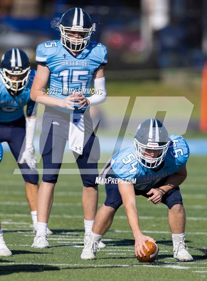 Thumbnail 1 in Johnston City @ Mater Dei (IHSA 2A Second Round Playoff) photogallery.