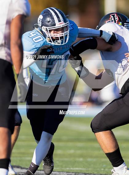 Thumbnail 3 in Johnston City @ Mater Dei (IHSA 2A Second Round Playoff) photogallery.
