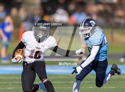 Thumbnail 3 in Johnston City @ Mater Dei (IHSA 2A Second Round Playoff) photogallery.