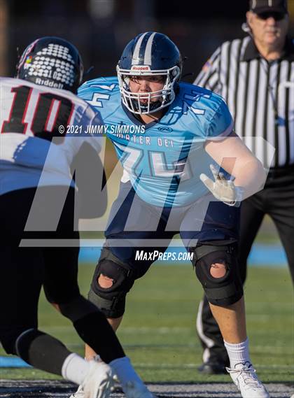 Thumbnail 3 in Johnston City @ Mater Dei (IHSA 2A Second Round Playoff) photogallery.
