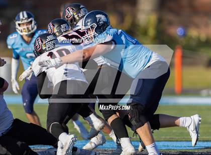 Thumbnail 2 in Johnston City @ Mater Dei (IHSA 2A Second Round Playoff) photogallery.