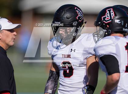 Thumbnail 2 in Johnston City @ Mater Dei (IHSA 2A Second Round Playoff) photogallery.