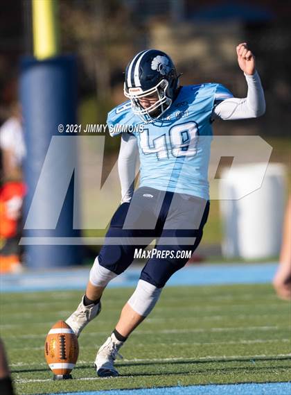 Thumbnail 1 in Johnston City @ Mater Dei (IHSA 2A Second Round Playoff) photogallery.