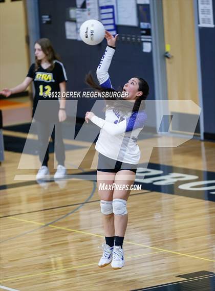 Thumbnail 2 in Prospect Ridge Academy vs Moffat County (CHSAA 3A Region 10 Tournament) photogallery.