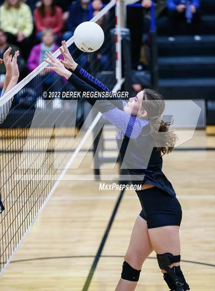 Thumbnail 2 in Prospect Ridge Academy vs Moffat County (CHSAA 3A Region 10 Tournament) photogallery.