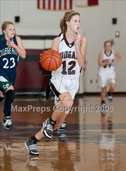 Thumbnail 2 in Cinco Ranch vs. College Park  (McDonalds Texas Invitational) photogallery.