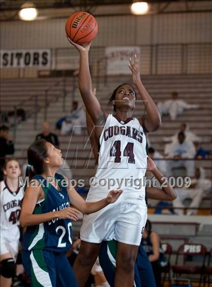 Thumbnail 1 in Cinco Ranch vs. College Park  (McDonalds Texas Invitational) photogallery.