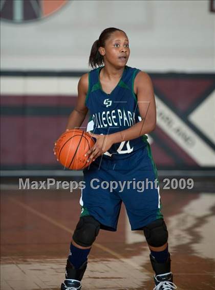 Thumbnail 1 in Cinco Ranch vs. College Park  (McDonalds Texas Invitational) photogallery.