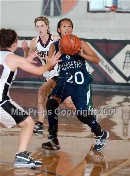 Thumbnail 1 in Cinco Ranch vs. College Park  (McDonalds Texas Invitational) photogallery.