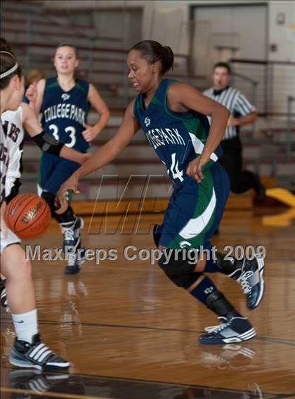 Thumbnail 3 in Cinco Ranch vs. College Park  (McDonalds Texas Invitational) photogallery.