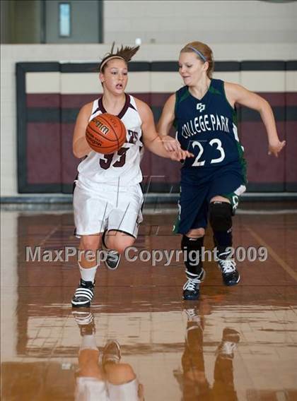 Thumbnail 2 in Cinco Ranch vs. College Park  (McDonalds Texas Invitational) photogallery.