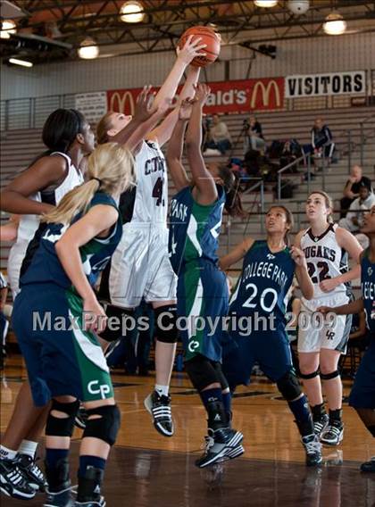 Thumbnail 1 in Cinco Ranch vs. College Park  (McDonalds Texas Invitational) photogallery.