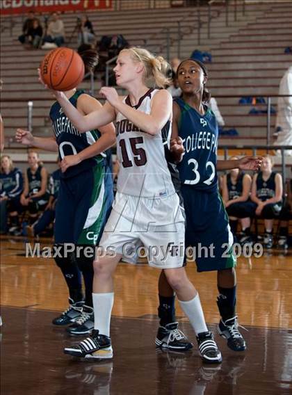 Thumbnail 3 in Cinco Ranch vs. College Park  (McDonalds Texas Invitational) photogallery.