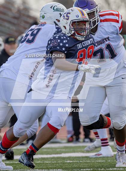 Thumbnail 2 in Tri County All-Star Game photogallery.