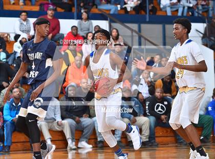 Thumbnail 2 in Plymouth vs. Rocky Mount Preparatory (News Herald Holiday Classic) photogallery.