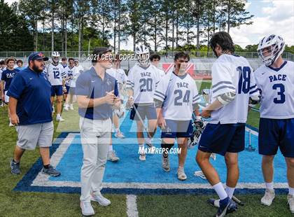 Thumbnail 3 in Pace Academy vs. Blessed Trinity (GHSA A-5A Championship) photogallery.